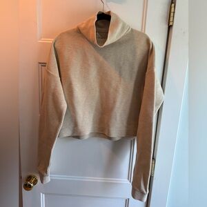 COS Beige Cowl Neck Sweater